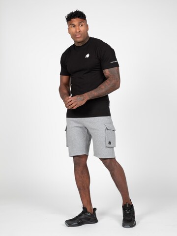 Gorilla Wear Regular Cargo trousers 'Hudson' in Grey