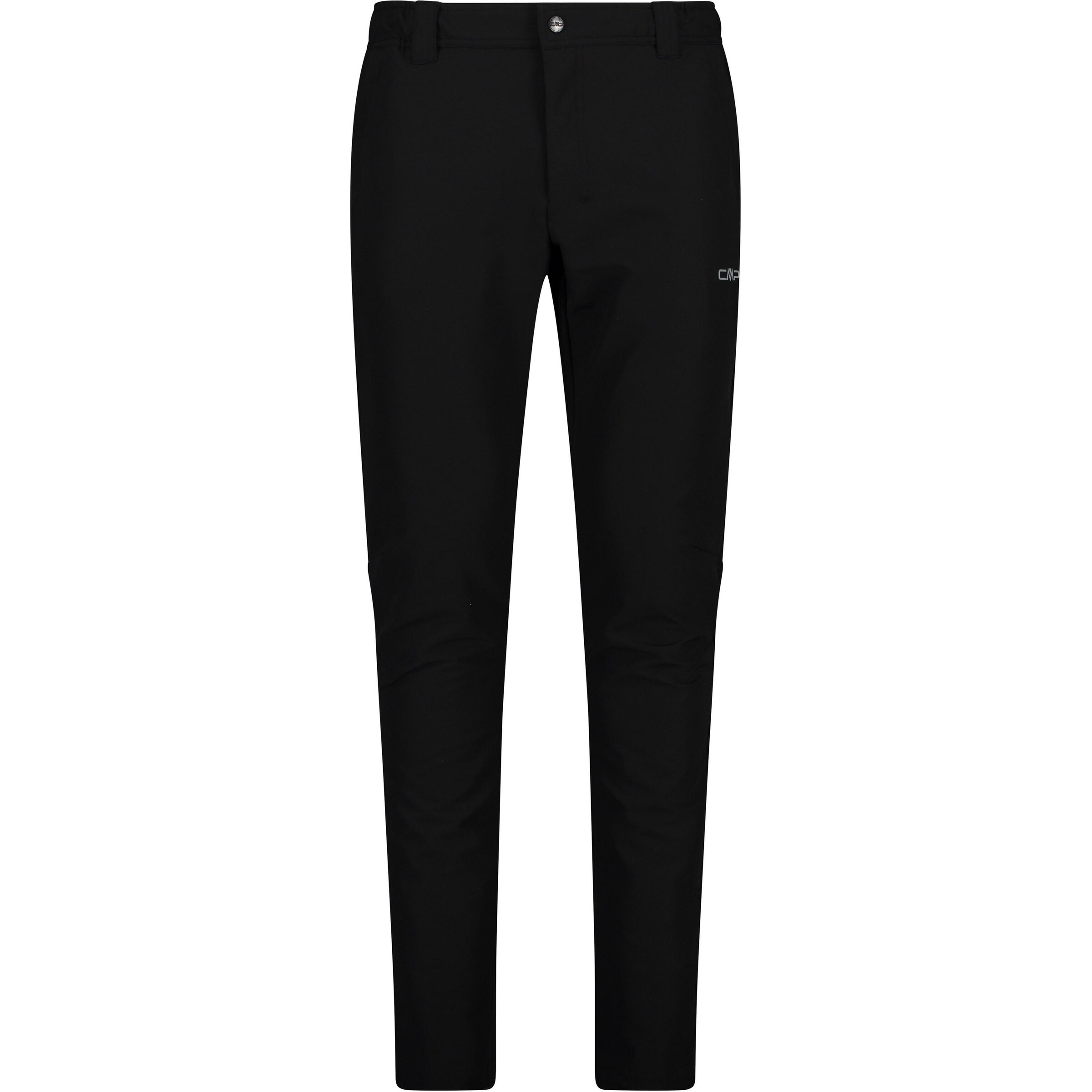 CMP Slimfit Outdoorhose in Schwarz: Vorderseite