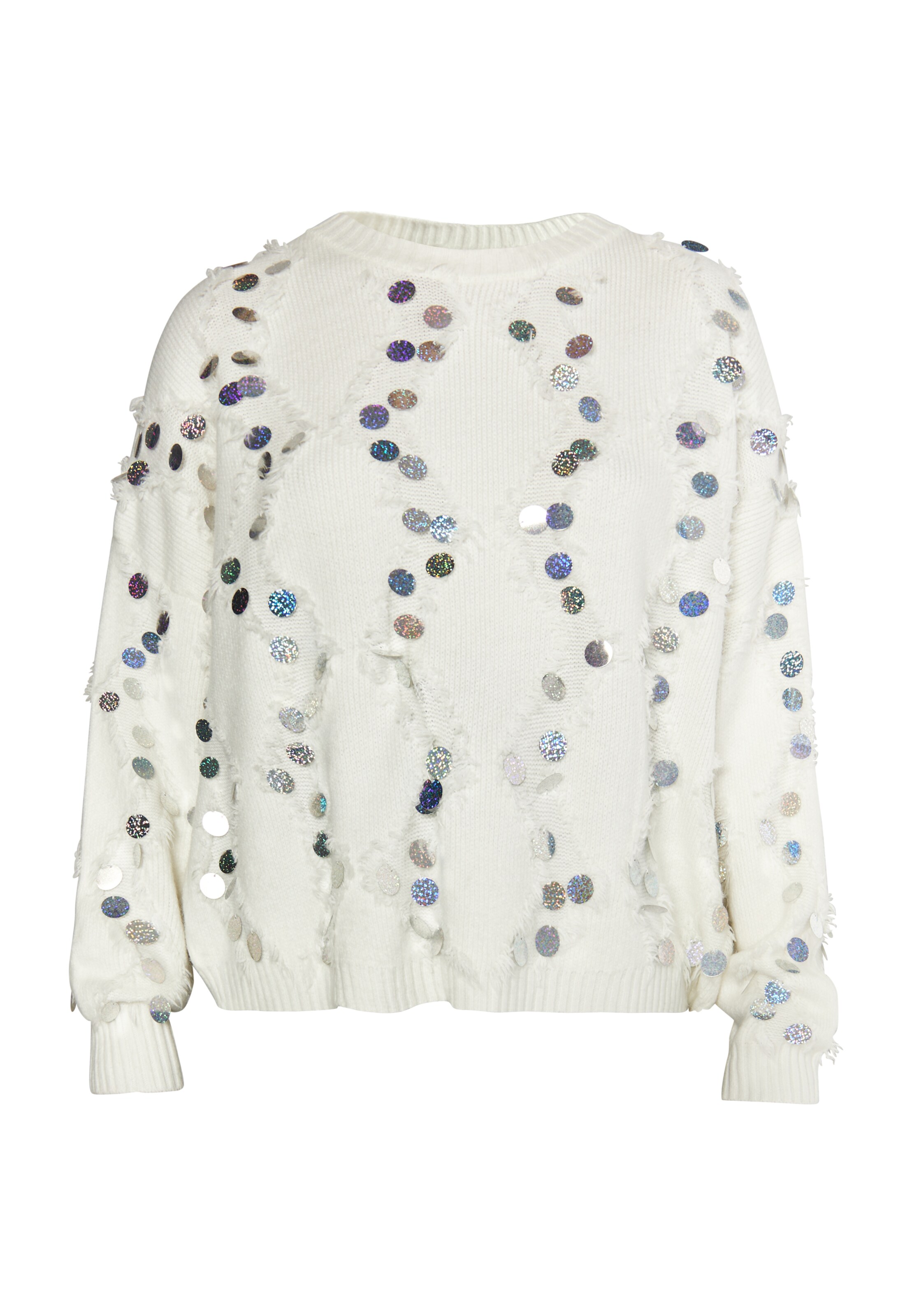 balta IZIA Megztinis: priekis