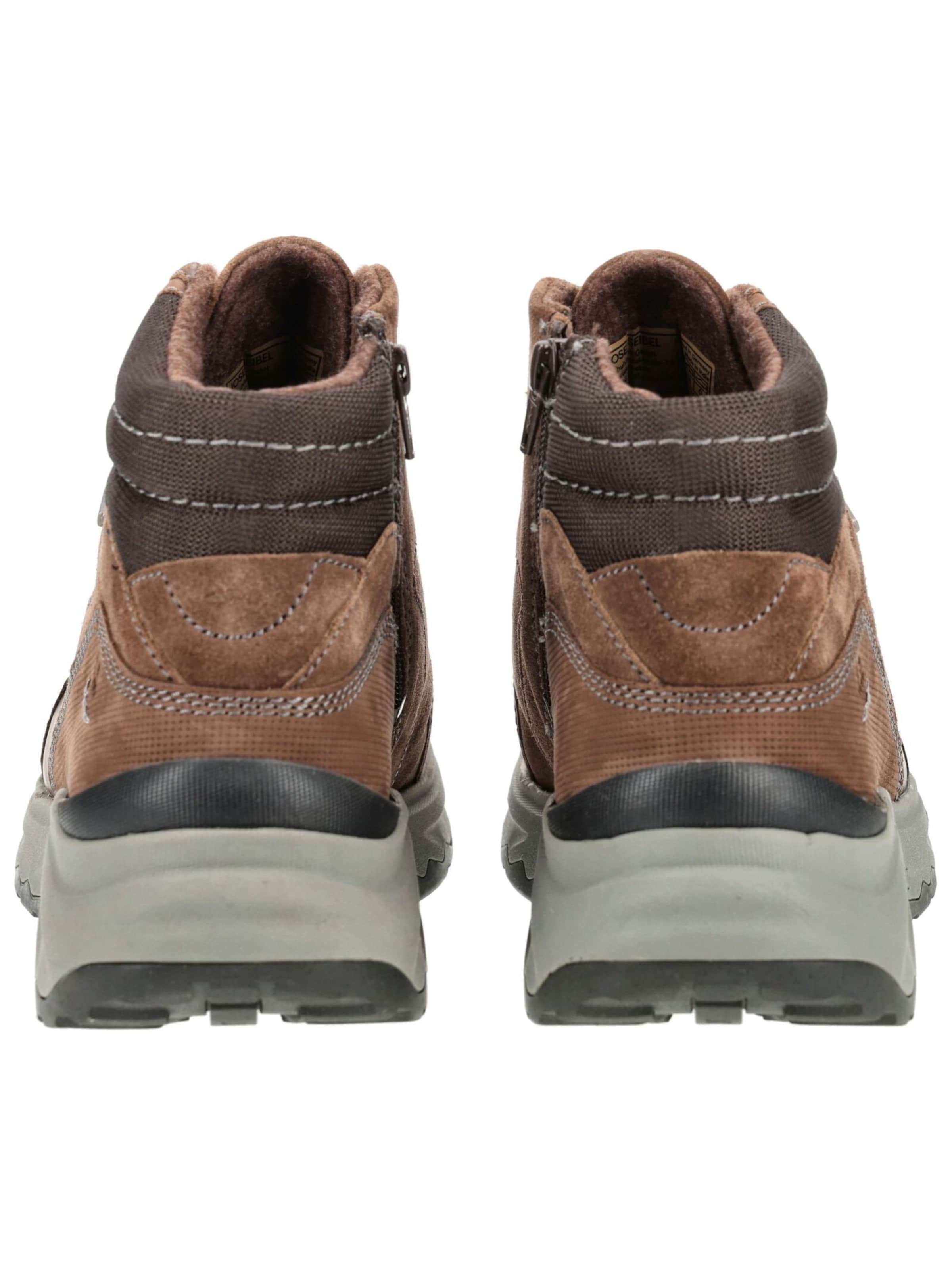 Bottines à lacets JOSEF SEIBEL en marron : derrière