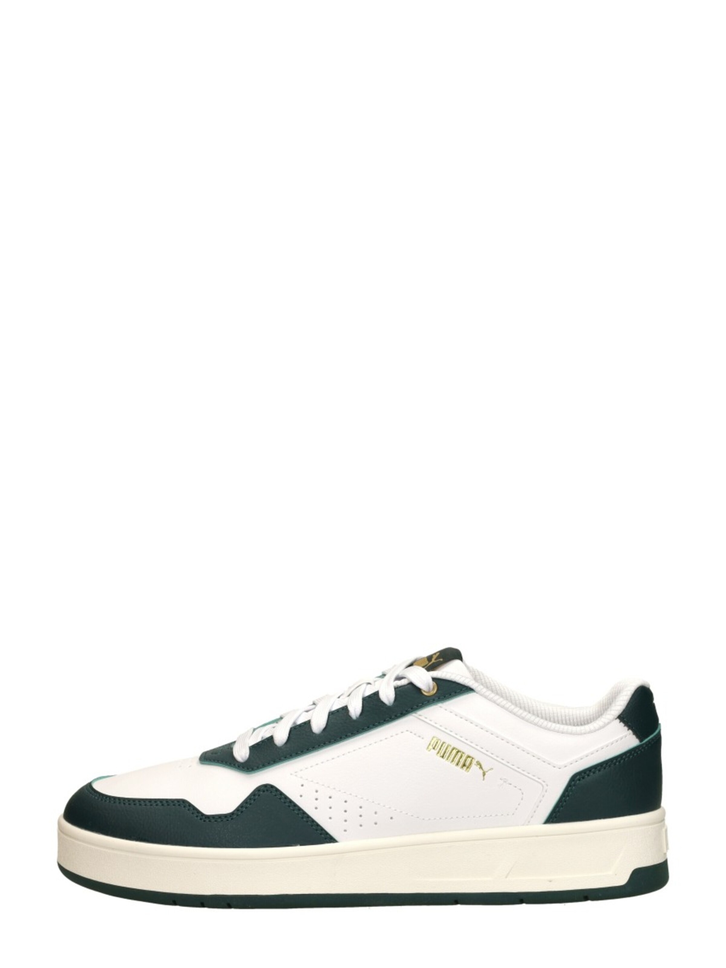 Baskets basses 'Court Classic' PUMA en vert : devant