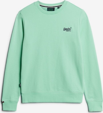 Superdry Sweatshirt in Green: front