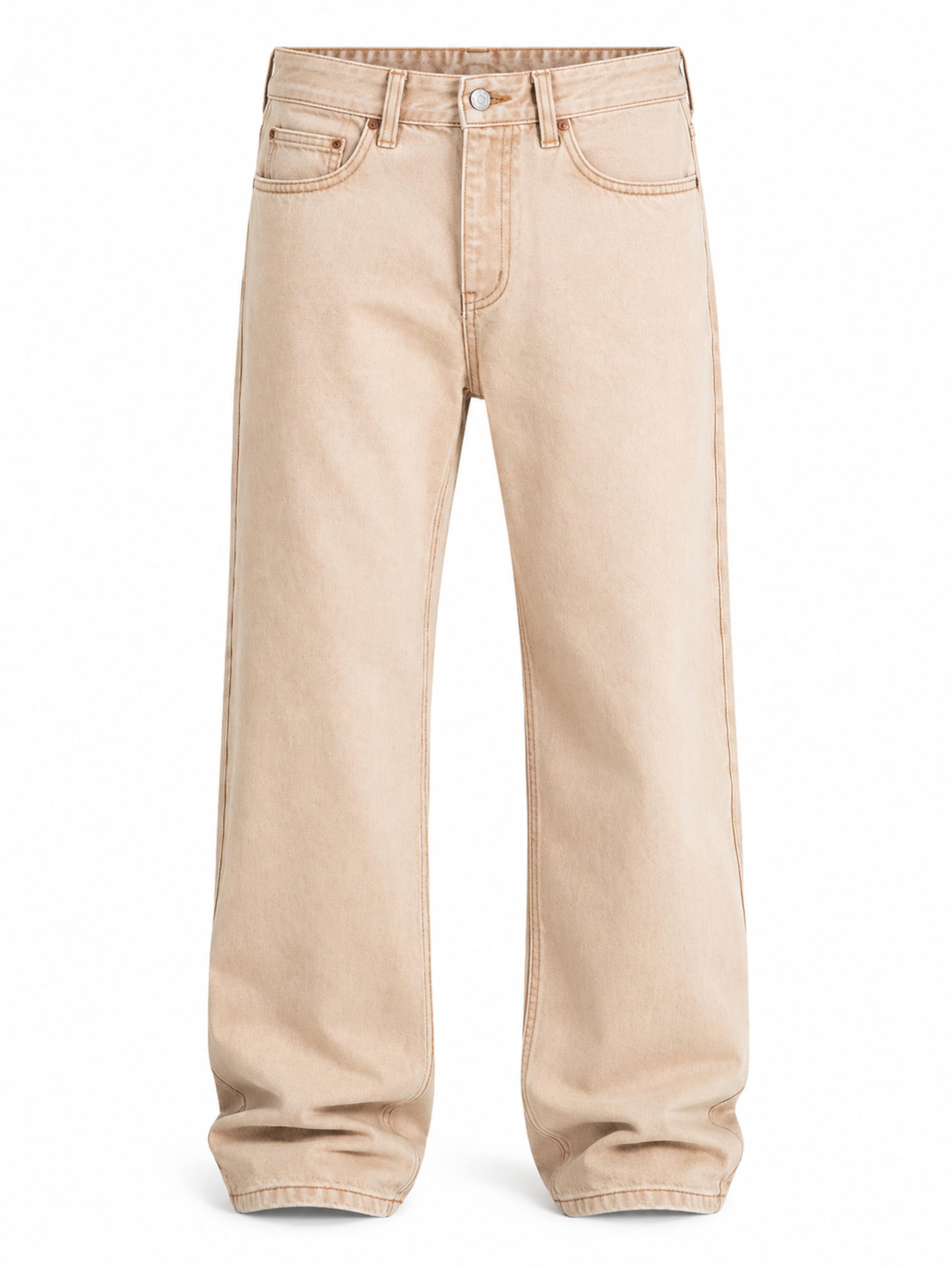 Gianni Kavanagh Jean 'Mood' en 29-30 en beige clair, Vue avec produit