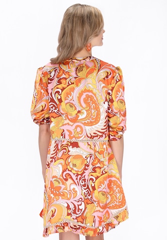 usha FESTIVAL - Vestido em amarelo