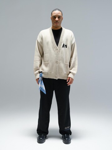 Alessandro Magno Knit Cardigan 'FASHION' in Beige