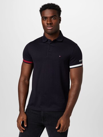 TOMMY HILFIGER Poloshirt in Blau: predná strana