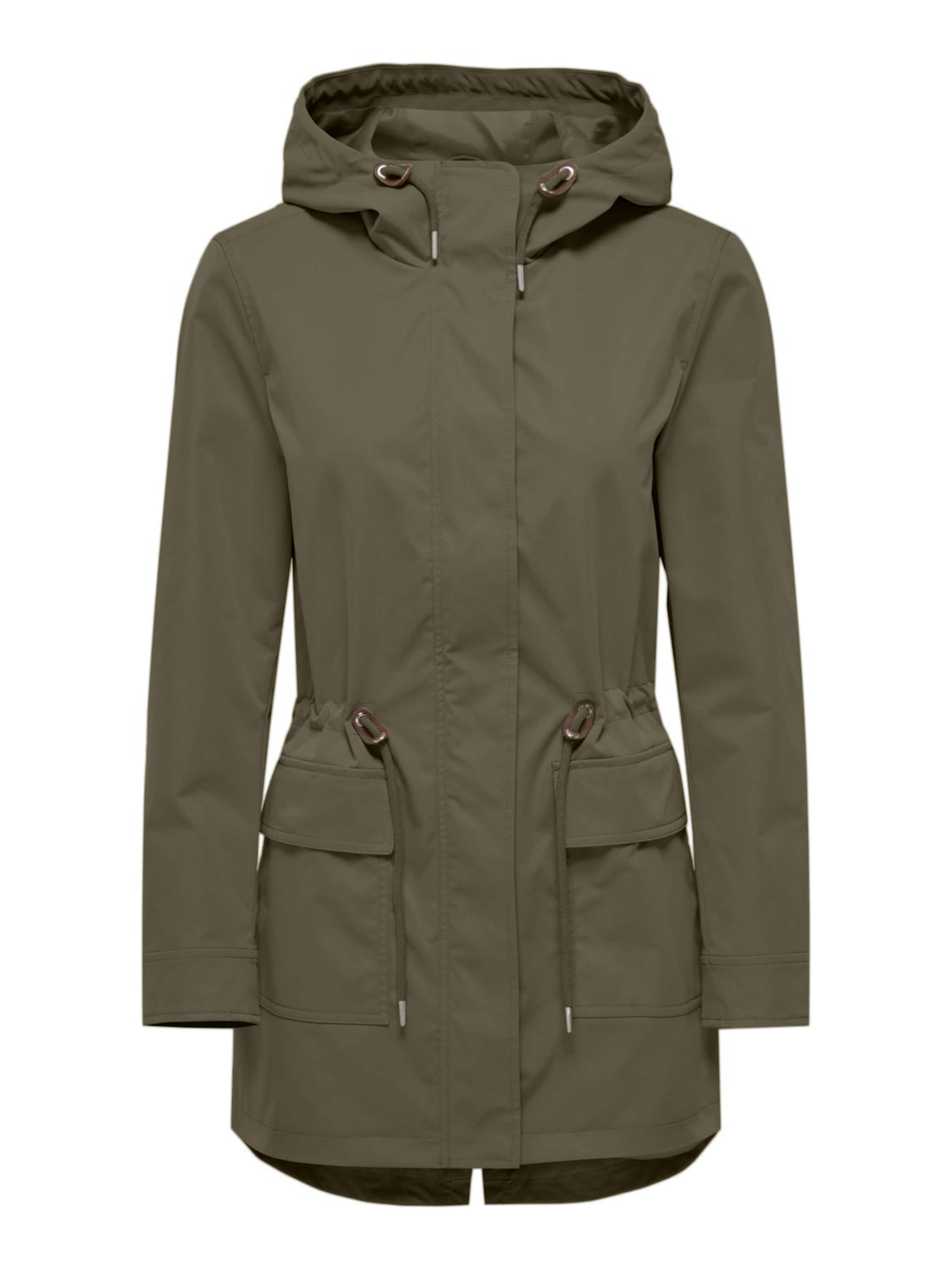 Parka di mezza stagione 'Louise' di ONLY in verde: frontale