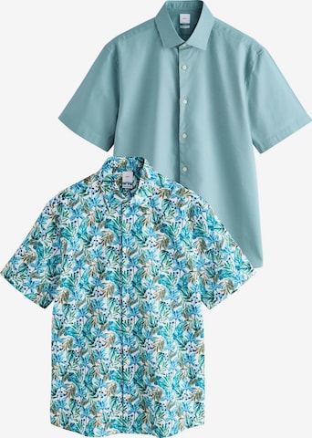 Next - Camisa em azul: frente