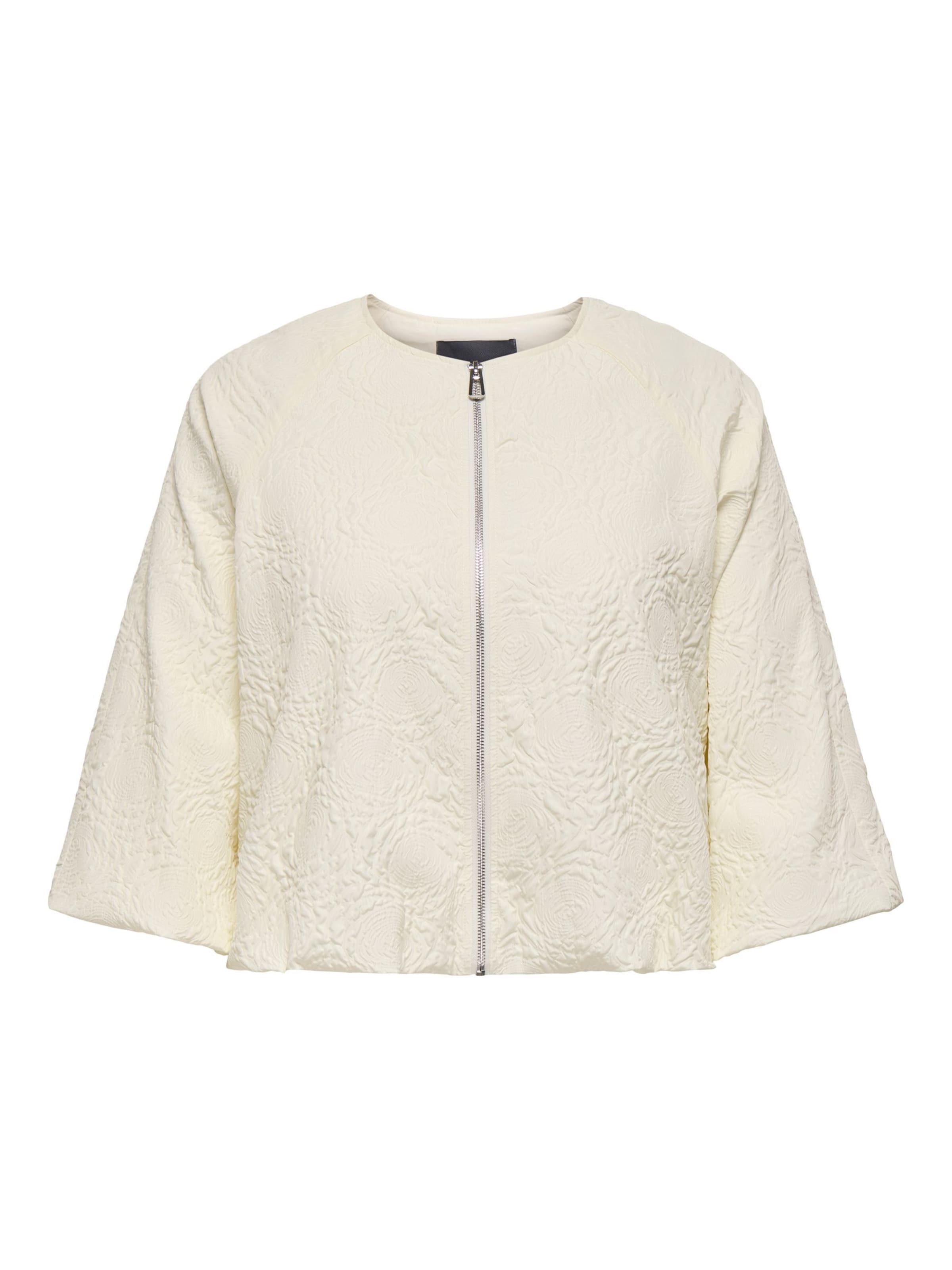 ONLY Carmakoma Tussenjas 'CARANJA' in Wit: voorkant