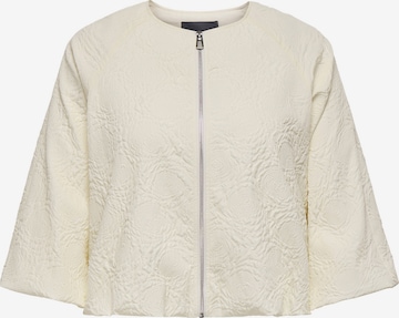 ONLY Carmakoma Tussenjas 'CARANJA' in Wit: voorkant