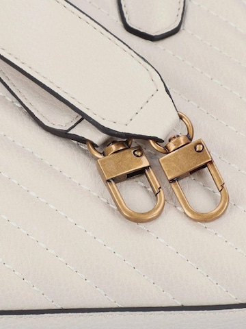 Shopper 'Cabas / Shopping Guess Silvana 2 Comp Tote Bone' di GUESS in bianco