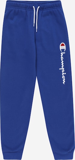 Pantaloni Champion Authentic Athletic Apparel pe albastru ultramarin / rubiniu / alb, Vizualizare produs