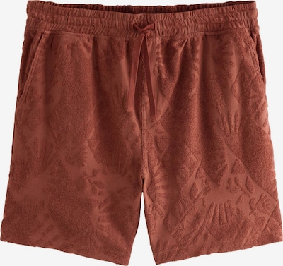 Next Pantalon en 29-30 en rouge rouille, Vue avec produit