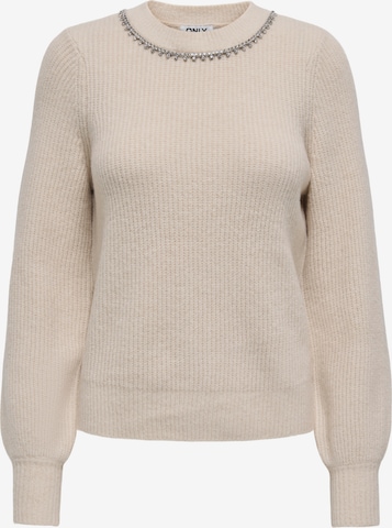 ONLY Pullover 'ONLGaida' i beige: forside