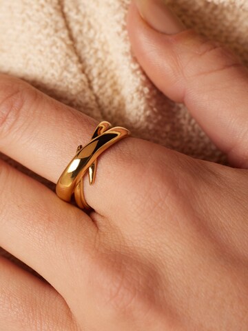 Bague Lucardi en or : devant