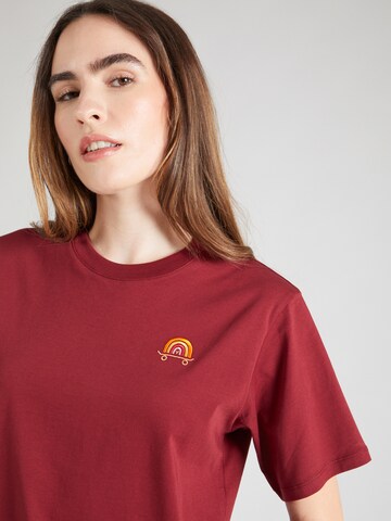 T-shirt 'Skate Heart' Iriedaily en rouge