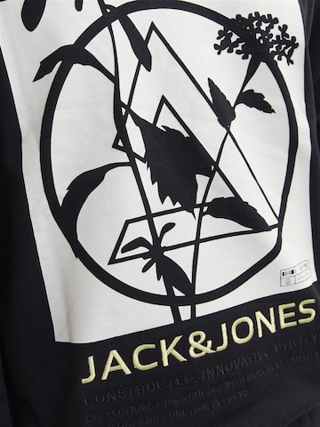 JACK & JONES Bluzka sportowa 'Stagger' w kolorze czarny