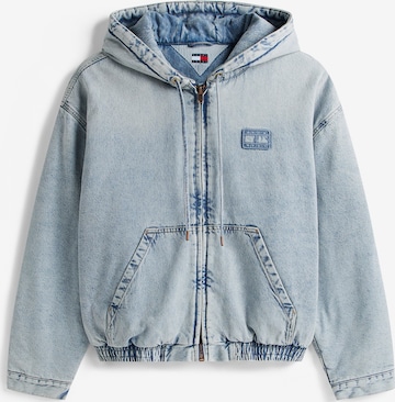 mėlyna Tommy Jeans Demisezoninė striukė: priekis