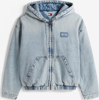 Demisezoninė striukė iš Tommy Jeans, spalva – tamsiai (džinso) mėlyna, Prekių apžvalga