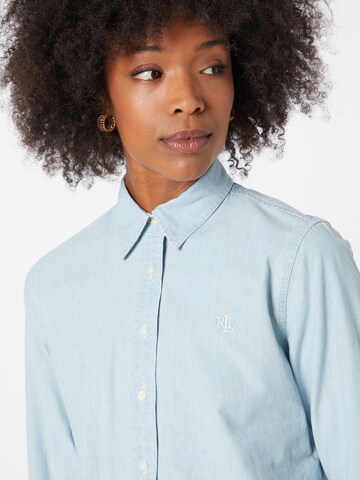 Lauren Ralph Lauren Bluse 'Jamelko' in Blau