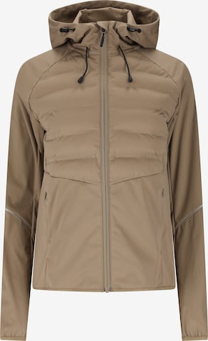 Veste de sport 'Eluna' ENDURANCE en beige : devant