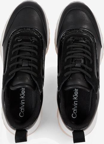 Calvin Klein Ниски маратонки в черно