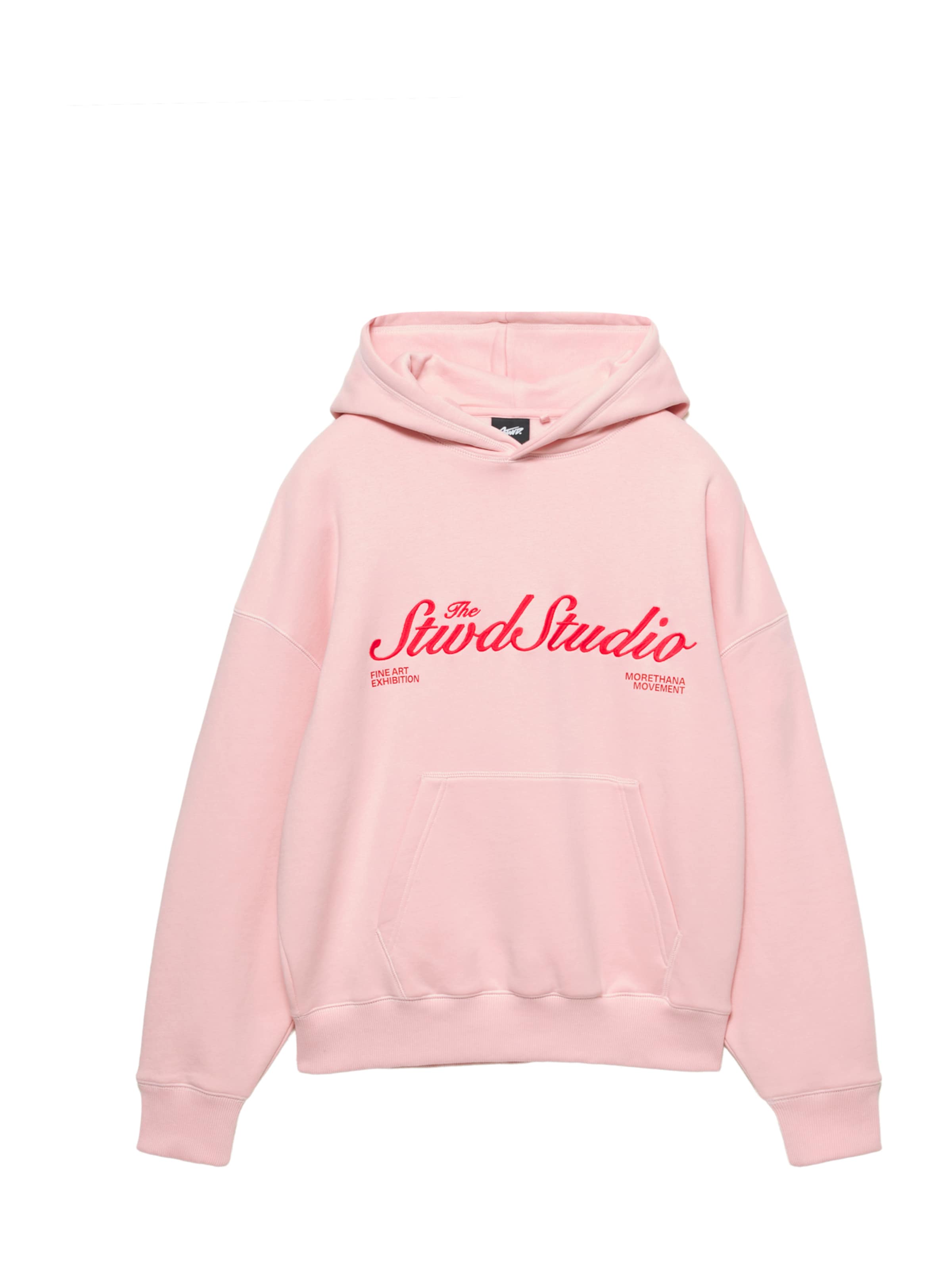 Pull&Bear Sweat-shirt en rose / rouge, Vue avec produit