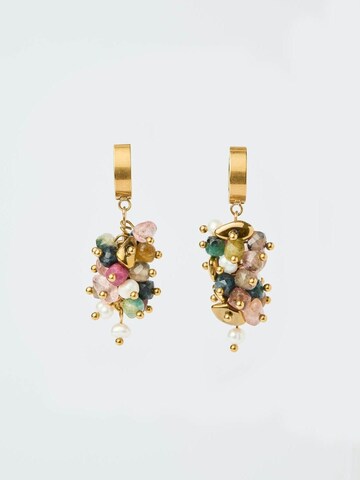 THE GEM STORIES JEWELRY Ohrringe 'Rose Tourmaline Serenity Earrings'‌‌ in Mischfarben