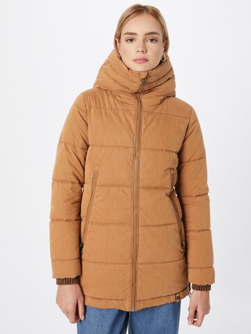 Veste d’hiver Fli Papigu en marron : devant