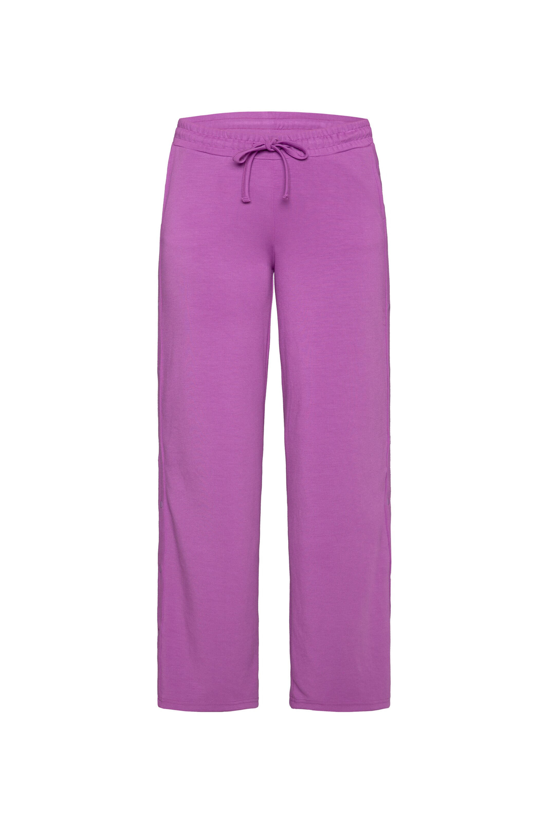SENSES.THE LABEL Loose fit Pants in Purple: front