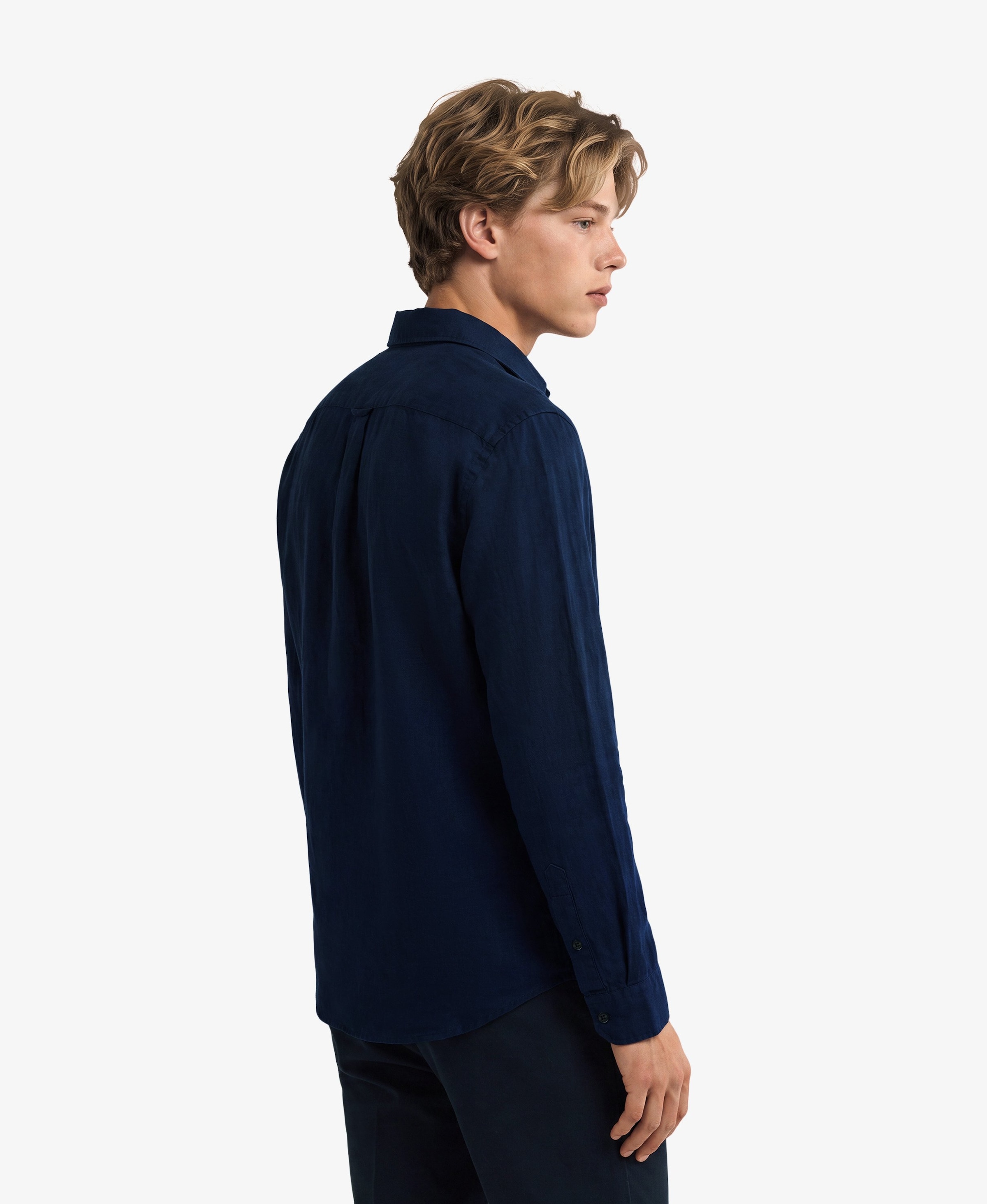 Superdry & Co Regular Fit Hemd 'Riviera' in Blau