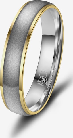 MARRYA Ring 'TI-11' in Grijs: voorkant