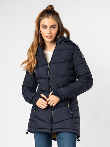 Sublevel Wintermantel in Blauw: voorkant