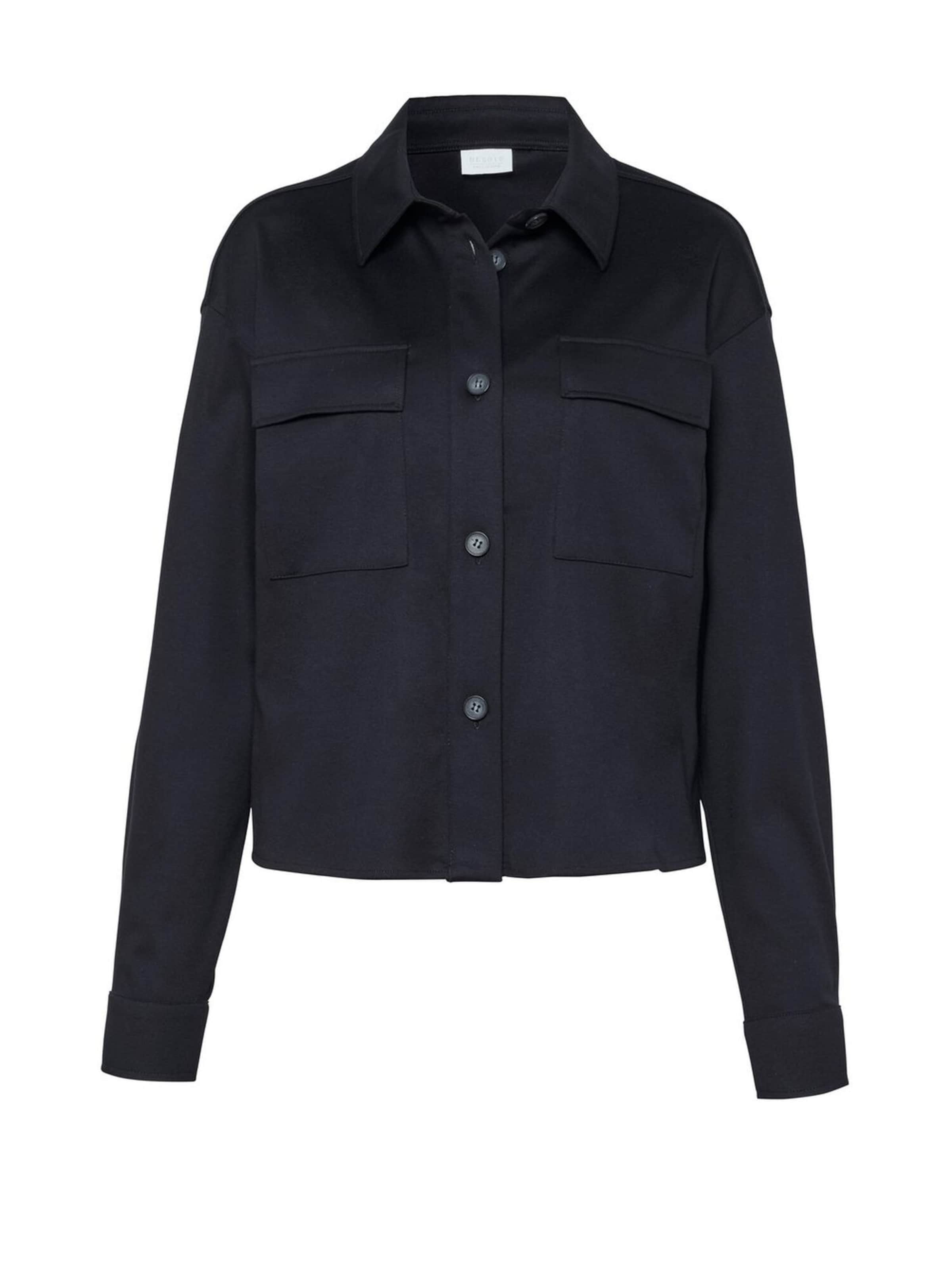 DESOTO Blouse in Blue: front
