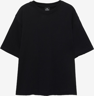 Maglietta di Pull&Bear in nero: frontale