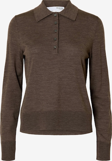 Megztinis 'SLFTHEA' iš SELECTED, spalva – tamsiai ruda, Prekių apžvalga