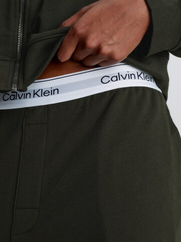 Calvin Klein Underwear Pyjamahose in Grün