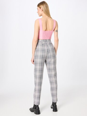 Dorothy Perkins Обычный Штаны 'Willow Check' в Синий