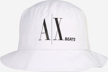 Cappello di ARMANI EXCHANGE in bianco: frontale