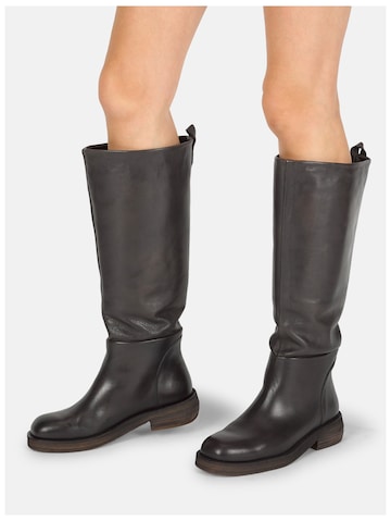 Bottes 'Catrin T012' FELMINI en marron : devant