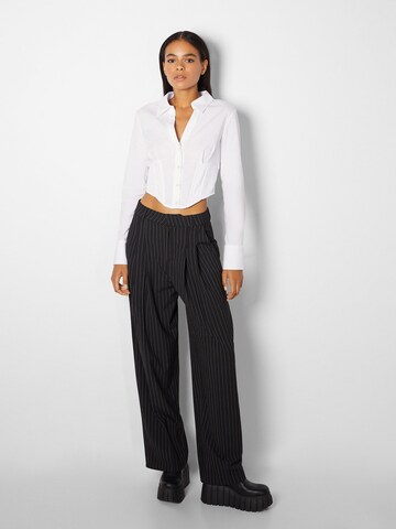 Camicia da donna di Bershka in bianco