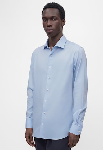 Slim fit Camicia 'DOBBY' di Michael Kors in blu