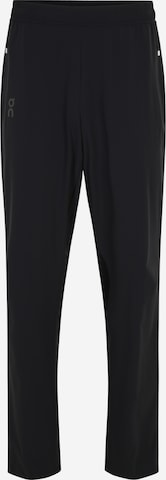 Regular Pantalon de sport On en noir : devant