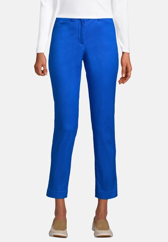 Lands‘ End Chino Pants in Blue: front