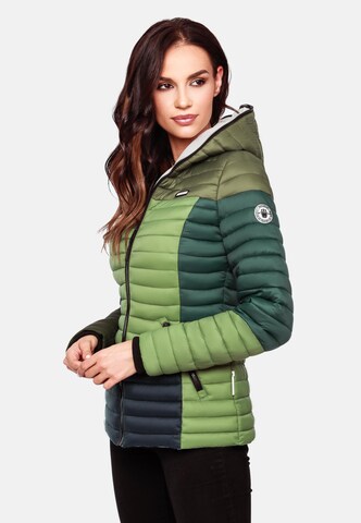 NAVAHOO Between-Season Jacket 'Multikulti' in Green