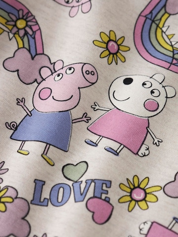 NAME IT Jurk 'Peppa Wutz' in Beige