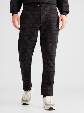 HUGO - regular Pantalón 'Dleets' en gris: frente