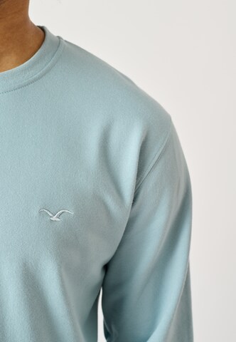 Cleptomanicx Sweatshirt 'Ligull' in Blau