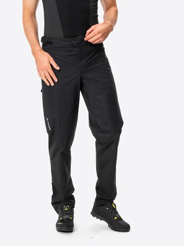VAUDE Tapered Outdoor Pants 'All Year Moab' in Black