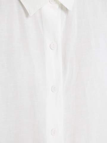Bershka Bluse i hvit
